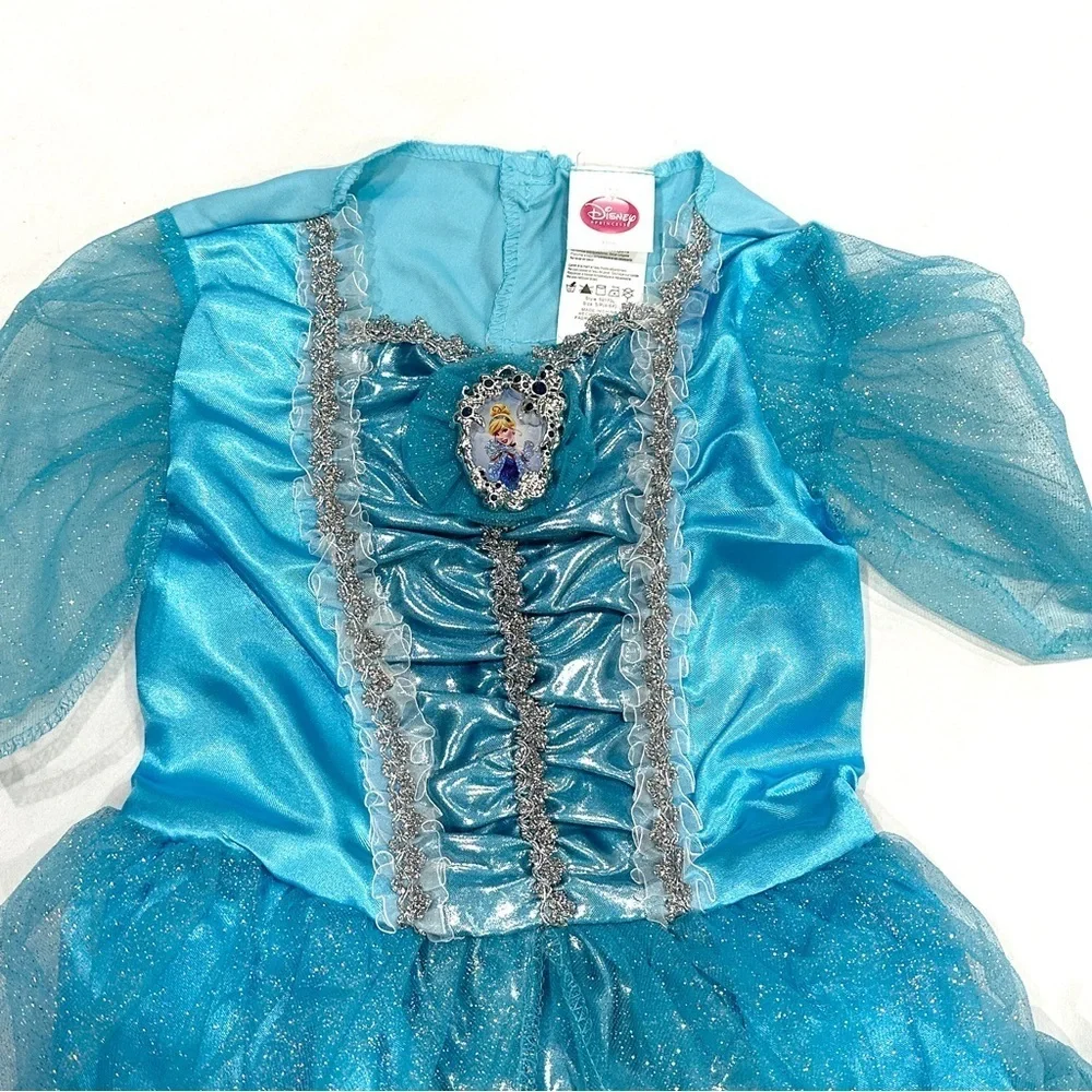 NEW Disguise Disney Princess Cinderella 1pc Halloween Cosplay Costume